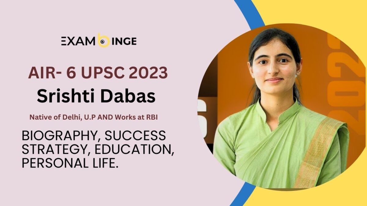 Shrishti Dabas UPSC Topper 2023 Biography- Age, Educational